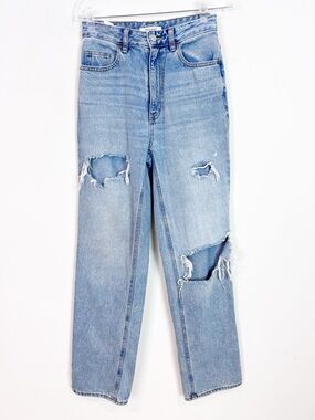 PACSUN 90s BOYFRIEND DISTRESSED JEANS WOMENS SZ 26